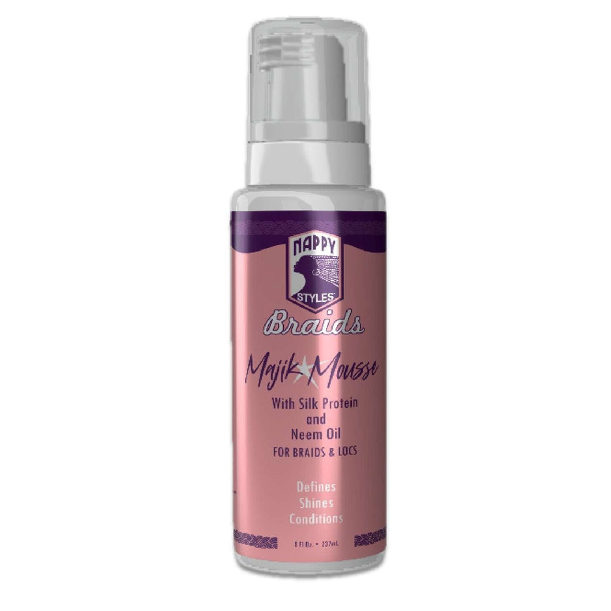Nappy Styles Majik Mousse 8 Oz Nappy Style
