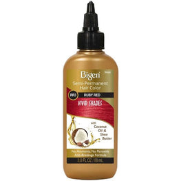 Bigen Semi-Permaneant Vivid Hair Color Rr3 Intensive Ruby Red 3 Oz Bigen