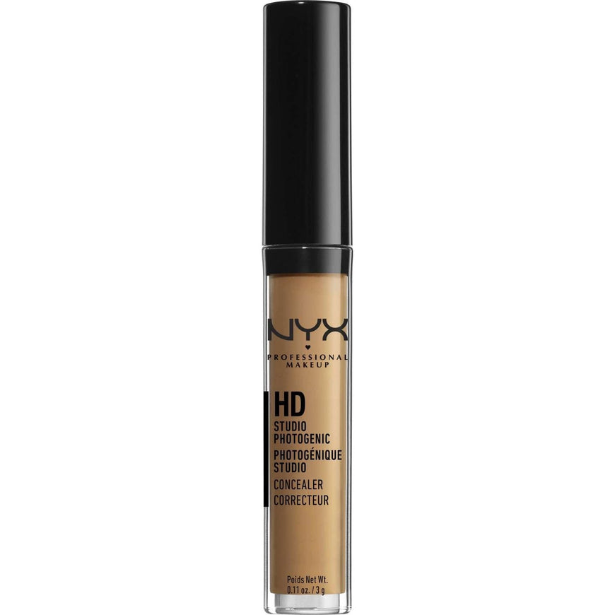 NYX HD Studio Photogenic Concealer 7.5 - Deep Golden 0.11 Oz NYX