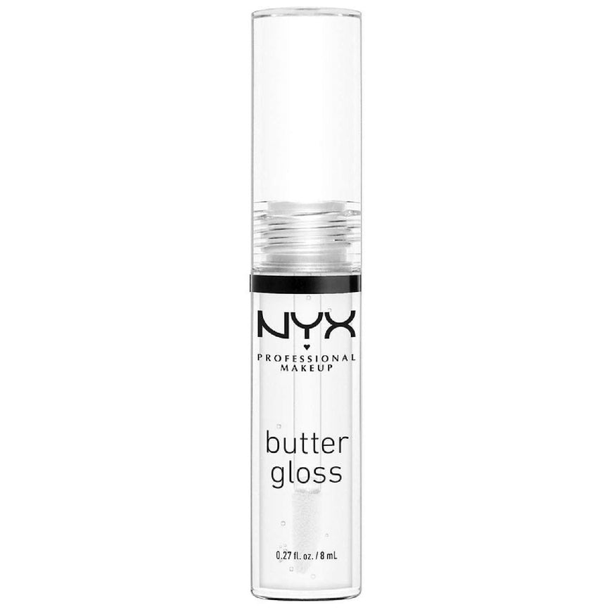 NYX  Butter Gloss 54 - Sugar Glass .27 Fl Oz NYX