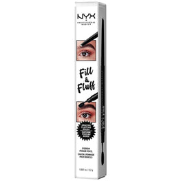NYX  Fill  Fluff Eyebrow Pomade Pencil 09 - Clear 0.007 Oz NYX