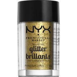 NYX  Face And Body Glitter 05 - Gold 0.08 Oz NYX
