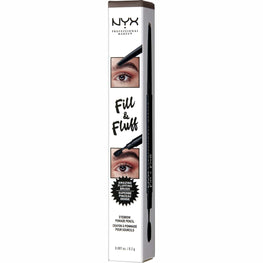 NYX  Fill  Fluff Eyebrow Pomade Pencil 04 - Chocolate 0.007 Oz NYX