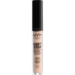 NYX  Cant Stop Wont Stop Contour Concealer 2 - Alabaster 0.11 Fl Oz NYX