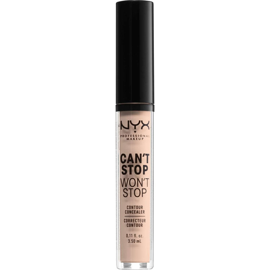 NYX  Cant Stop Wont Stop Contour Concealer 2 - Alabaster 0.11 Fl Oz NYX