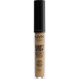 NYX  Cant Stop Wont Stop Contour Concealer 13 - Golden 0.11 Fl Oz NYX