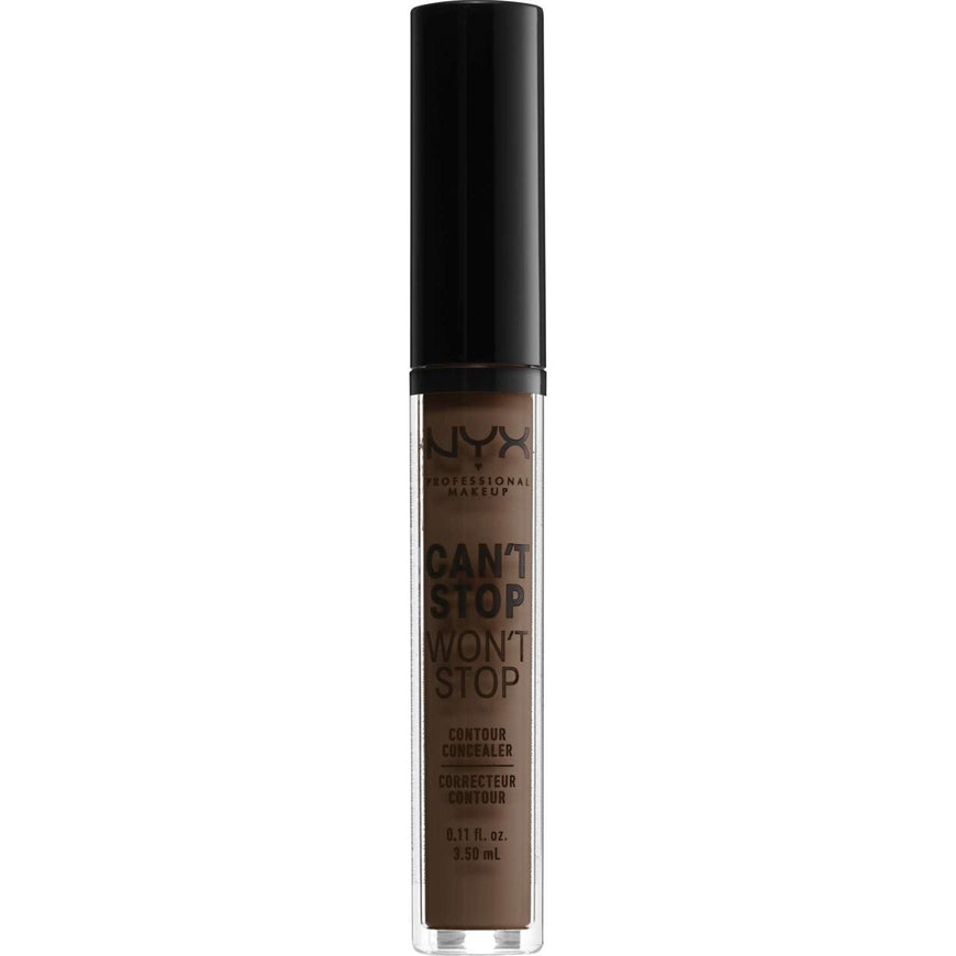 NYX  Cant Stop Wont Stop Contour Concealer 22 - Deep 0.11 Fl Oz NYX