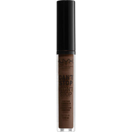 NYX  Cant Stop Wont Stop Contour Concealer 22.7 - Deep Walnut 0.11 Fl Oz NYX