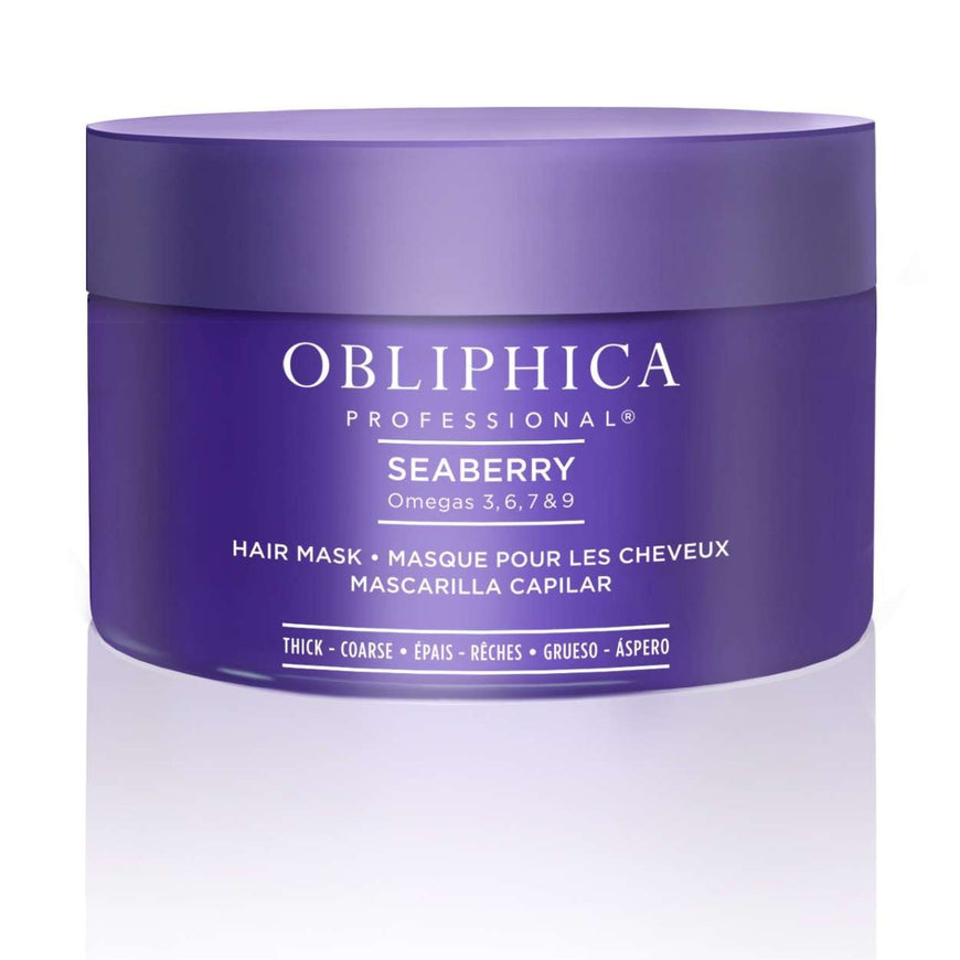 Obliphica Seaberry Hair Mask Thick-Coarse 8.5 Oz Obliphica