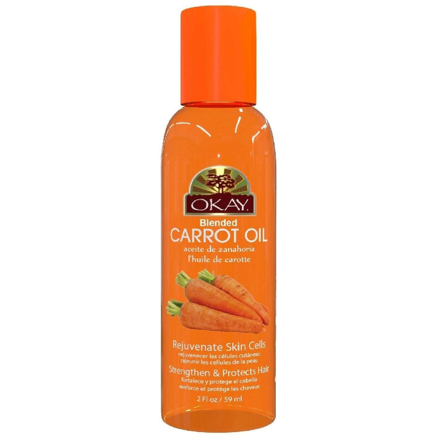 Okay Skin Hair Oil Carrot 2 Oz Okay