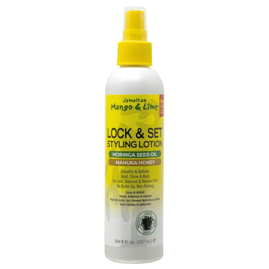 Jamaican Mango Lime Lock Set Styling Lotion 8 Oz Jamaican Mango Lime
