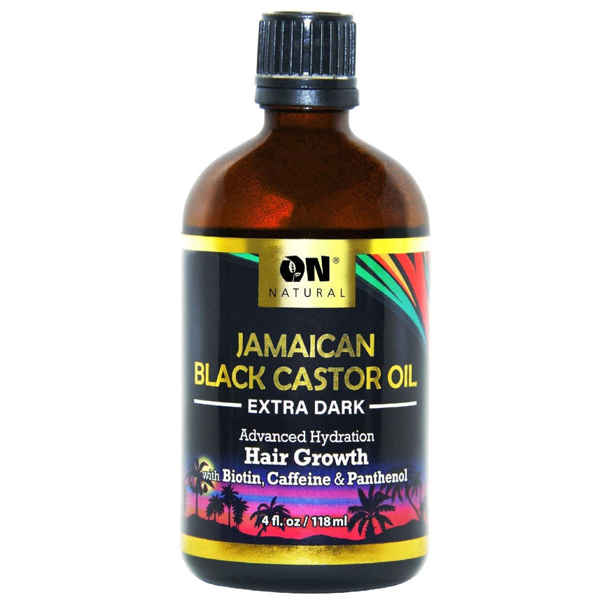 On Natural Jamaican Black Castor Oil Extra Dark 4 Oz ON Natural