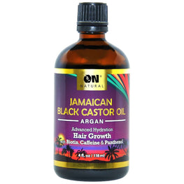 On Natural Jamaican Black Castor Oil Argan 4 Oz ON Natural