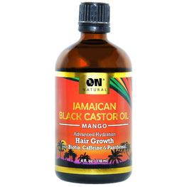 On Natural Jamaican Black Castor Oil Mango 4 Oz