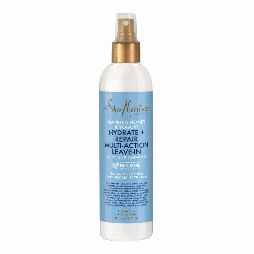 Shea Moisture Manuka Honey  Yogurt Hydrate  Repair Multi-Action Leave-In 8.0 Fl Oz SheaMoisture