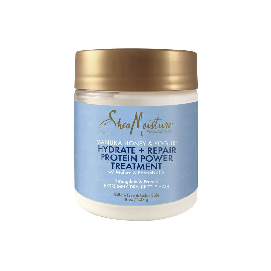 Shea Moisture Manuka Honey  Yogurt Hydrate  Repair Protien Power Treatment 8.0 Oz SheaMoisture