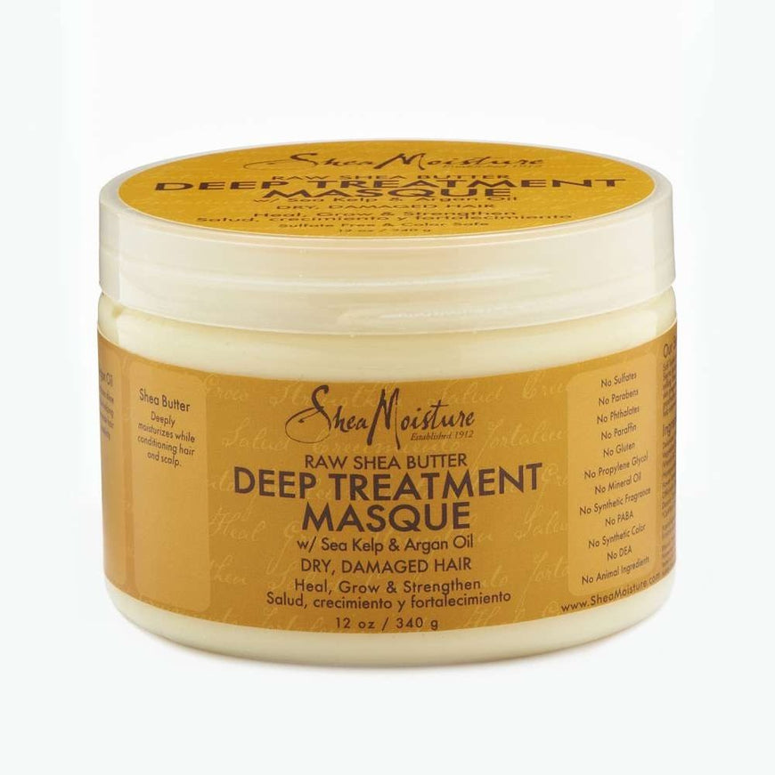 Shea Moisture Raw Shea Butter Deep Treatment Masque 11.5 Oz SheaMoisture