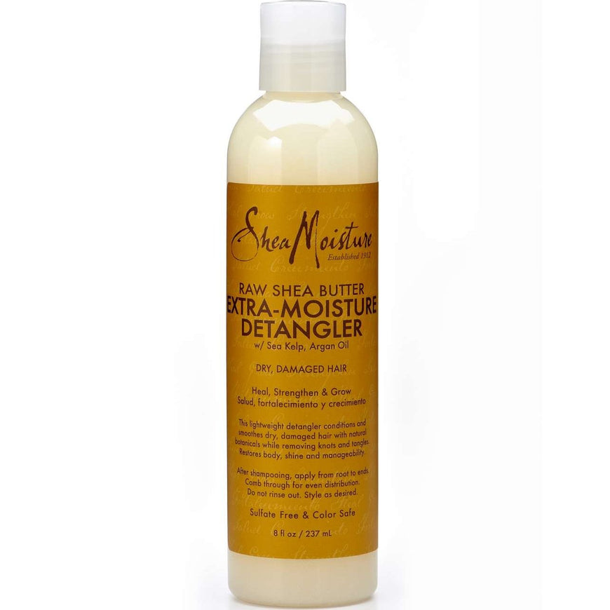 Shea Moisture Raw Shea Butter Extra-Moisture Detangler 8 Oz