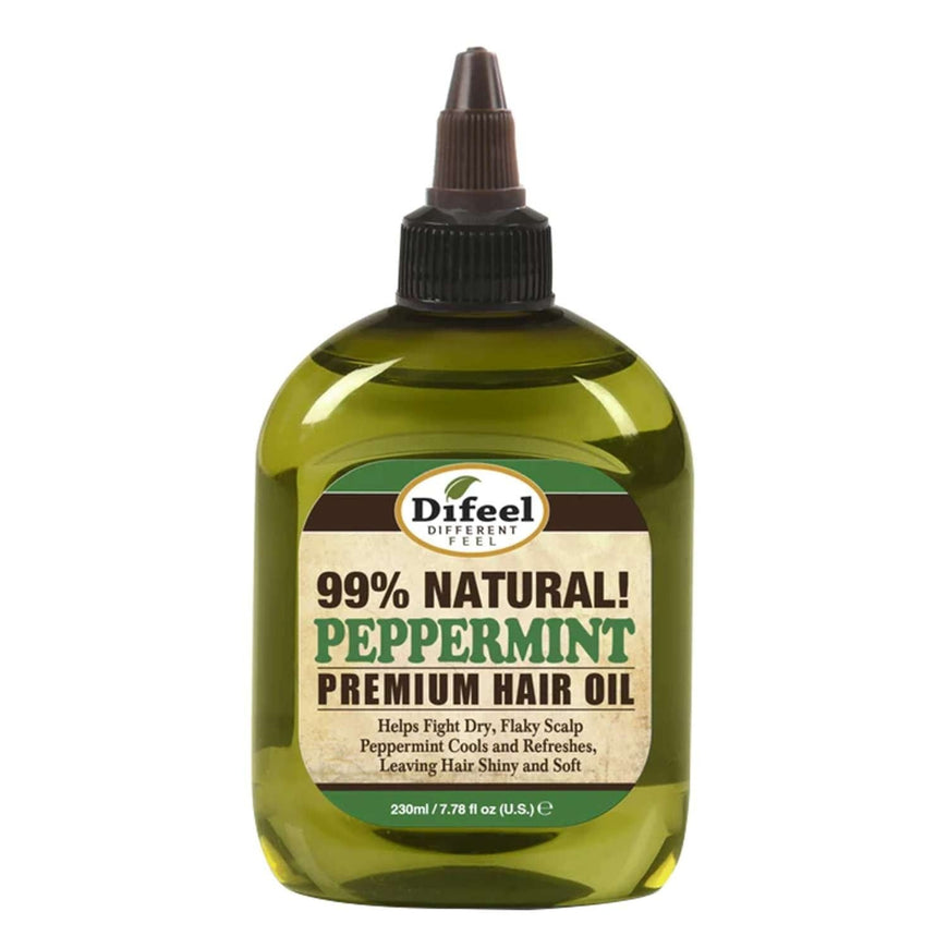 Difeel Sunflower Difeel Premium Natural Hair Oil - Peppermint Oil 7.78 Oz DiFeel