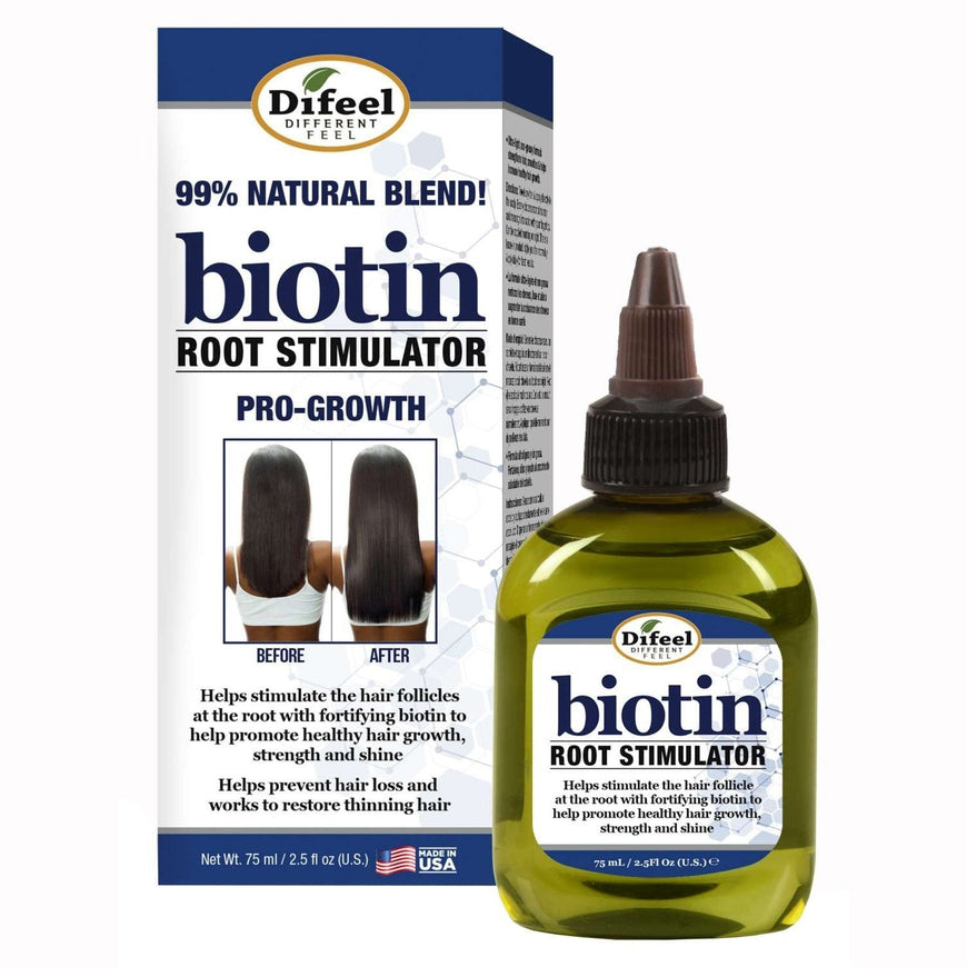 Sunflower Difeel Biotin Pro-Growth Root Stimulator 6Pk 2.5 Oz DiFeel