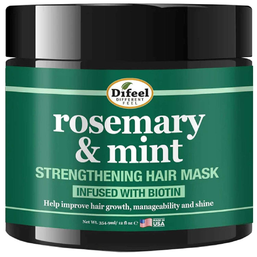 Difeel Sunflower Difeel Rosemary Mint Strengthening Hair Mask 12 Oz Sunflower