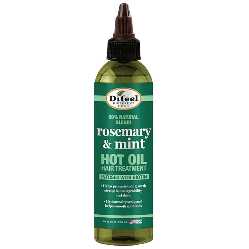 Difeel Sunflower Difeel Rosemary Mint Strengthening Hot Oil 8 Oz Sunflower