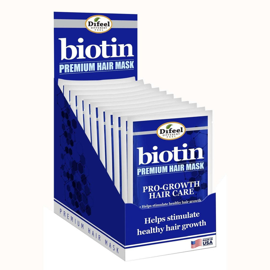 Difeel Sunflower Difeel Premium Hair Mask Biotin Packet 1.75 Oz DiFeel