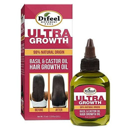 Difeel Sunflower Difeel Ultra Growth Basil-Castor Hair Oil 2.5 Oz Sunflower