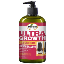 Difeel Sunflower Difeel Ultra Growth Shampoo With Basil  Castor Oil 12 Oz Sunflower