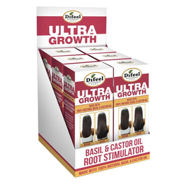 Sunflower Difeel Ultra Growth Basil-Castor Leave-In Root Stiml 2.5 Oz Sunflower