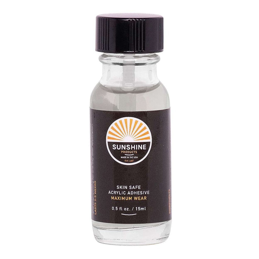 Sunshine Skin Safe Acrylic Adhesive - Maximum Wear 0.5 Oz Sunshine