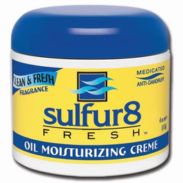 Sulfur-8 Fresh Oil Moisturizingrizing Cream 4 Oz Sulfur-8
