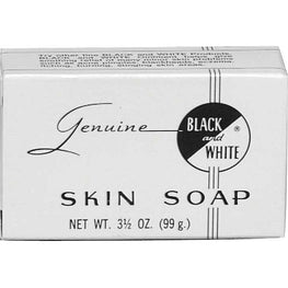 Black  White Black And White Soap Skin 3.5 Oz Black White