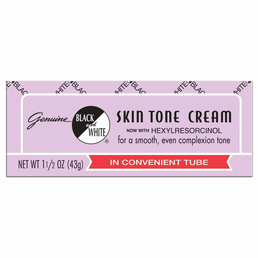 Black  White Fade Cream 1.5 Oz Black White