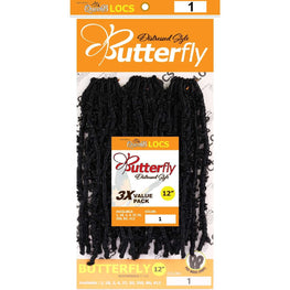 Synthetic Queen B 3X Butterfly Lcos 12Inch Color 1 Urban Beauty