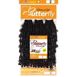 Synthetic Queen B 3X Butterfly Lcos 12Inch Color 2 Urban Beauty