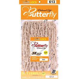 Synthetic Queen B 3X Butterfly Lcos 12Inch Color 613 Urban Beauty