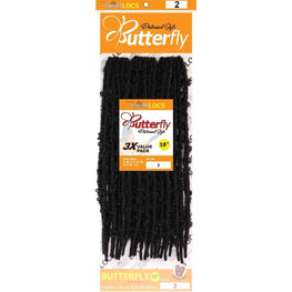 Synthetic Queen B 3X Butterfly Lcos 18Inch Color 2 Urban Beauty