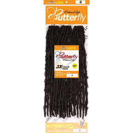 Synthetic Queen B 3X Butterfly Lcos 18Inch Color 4 Urban Beauty