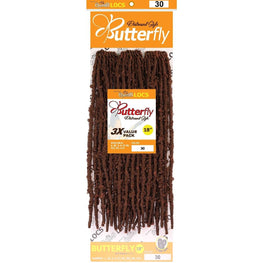 Synthetic Queen B 3X Butterfly Lcos 18Inch Color 30 Urban Beauty