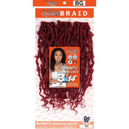 Urban Beauty Queen B Braid Synthetic Butterfly Goddess Locs 3X Value Pack 14 Inch Color Bg Urban Beauty