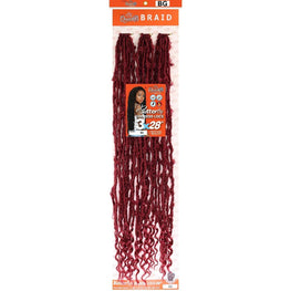 Urban Beauty Queen B Braid Synthetic Butterfly Goddess Locs 3X Value Pack 28 Inch Color Bg Urban Beauty