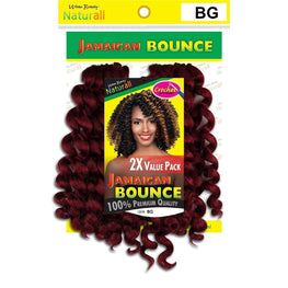 Synthetic Braiding Hair Jamaican Bounce-Burgundy Urban Beauty