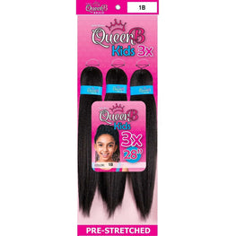 Urban Beauty Queen B Braids Synthetic Pre-Stretched 28 Inch Color 1B Urban Beauty