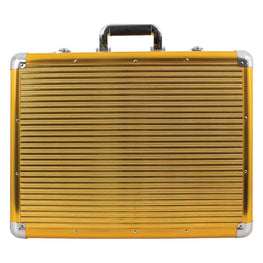 Vincent Hard Back Briefcase Style Large Mastercase Gold VINCENT