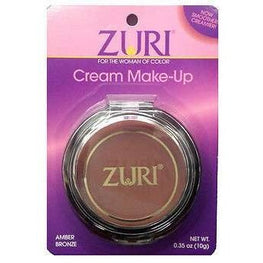 Zuri Cream Make Up Amber Bronze 0.4 Oz Zuri