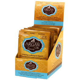 Hask Moisturizing Deep Conditioner Pack Argan 12-Piece Display Hask