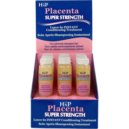 Hnp Placenta Super Hair Repair 18-Piece Display Hask