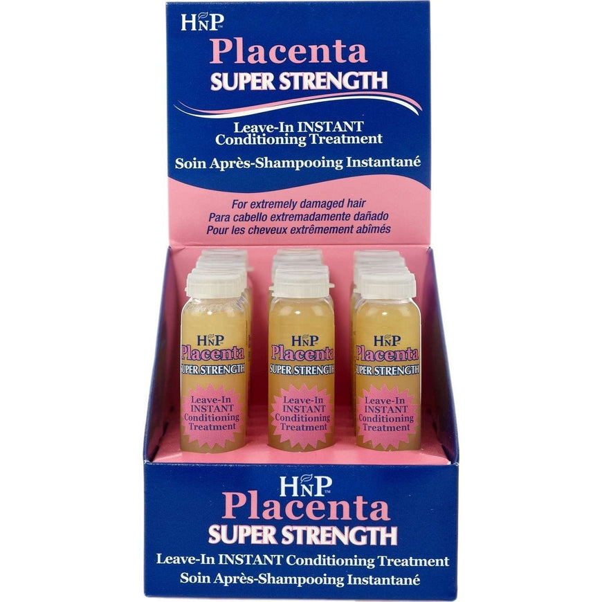 Hnp Placenta Super Hair Repair 18-Piece Display Hask