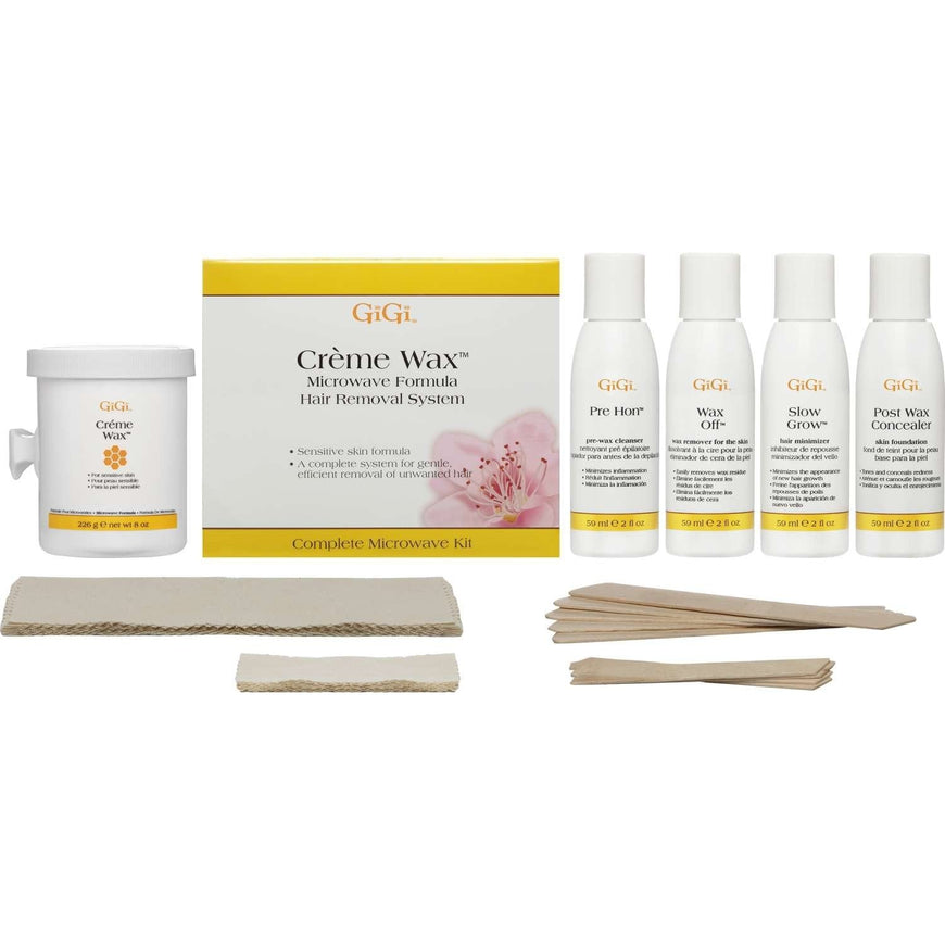 Gigi Creme Wax Microwave Kit Gigi